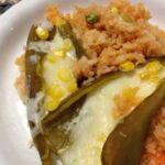 Stuffed Chilies & Rice