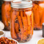 Canned Sweet Pickled Carrots