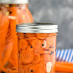Refrigerator Pickled Dilly Carrots
