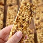 Peanut granola bars Peanut granola bars