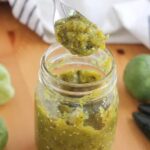 Salsa Verde from dehydrated tomaoes Salsa Verde from dehydrated tomaoes